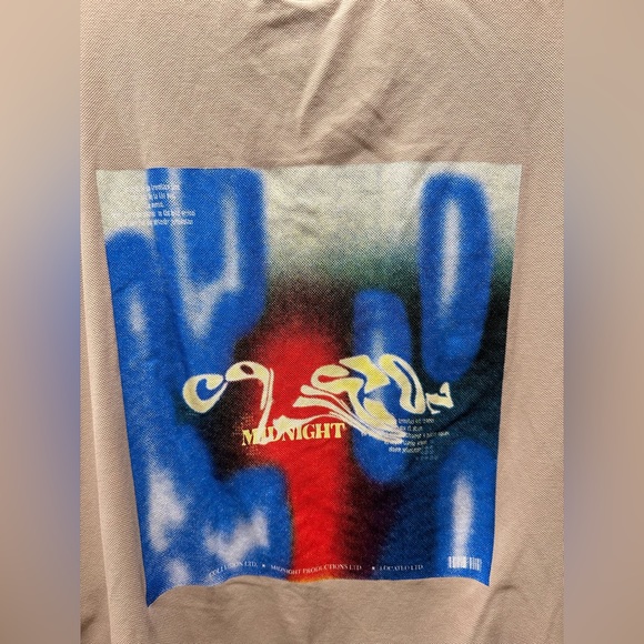 COLLUSION Unisex oversized t-shirt with print in pique 2xl - Picture 7 of 7